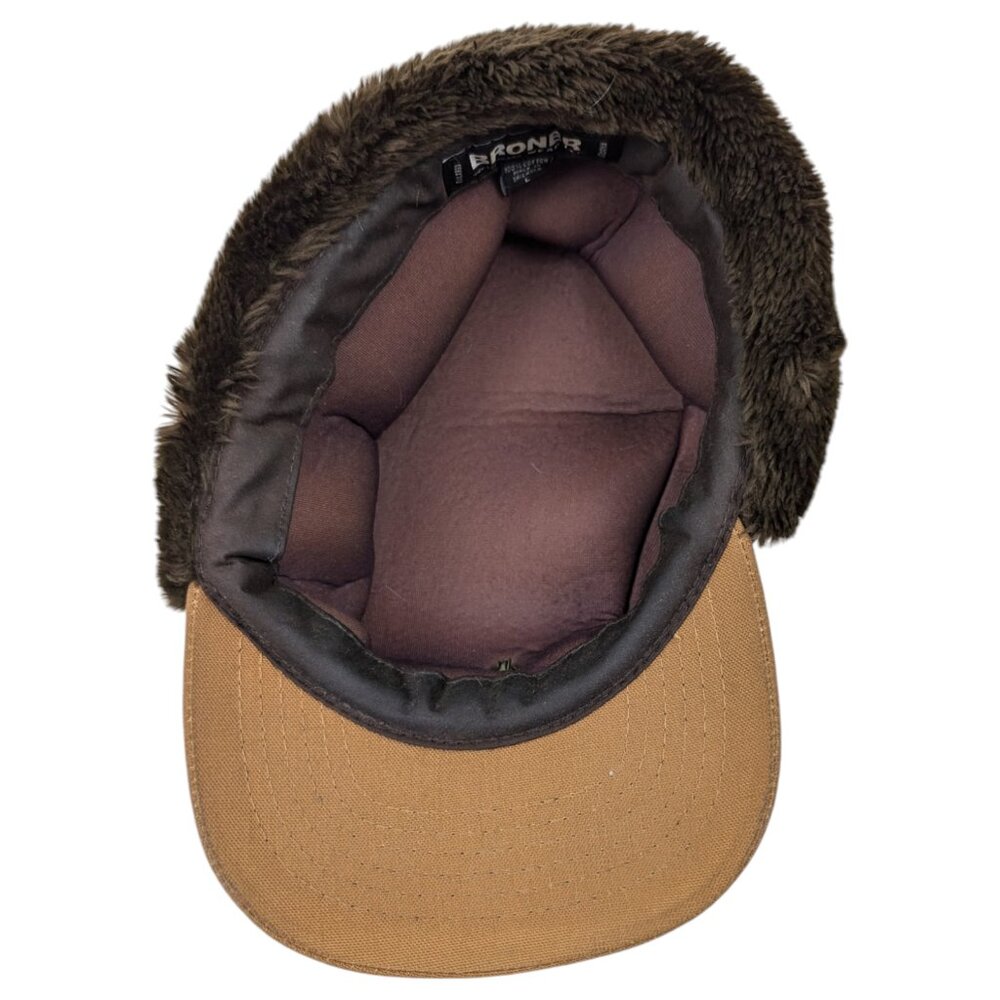 Broner Trapper Hat Large w/ gold Pheasant Pin - Picture 7 of 8